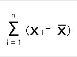 偏差平方和と分散、偏差積和と共分散の計算式と関係性