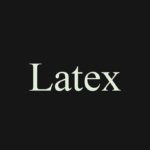 エックスバー　平均の記号（LATEX ラテックス）